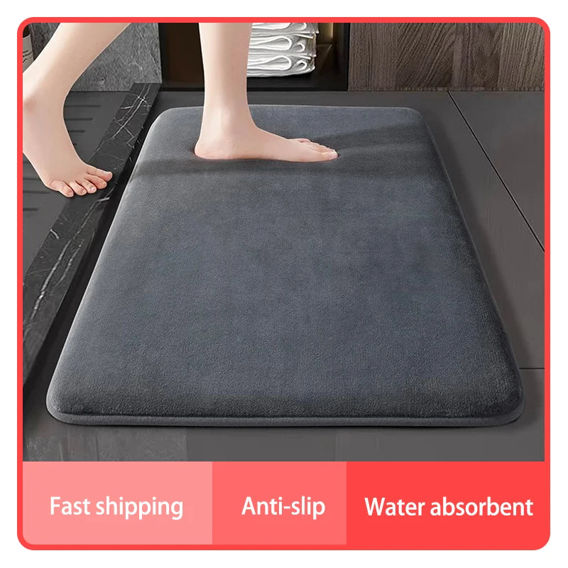 Tapete de Baño Antideslizante Súper Absorbente