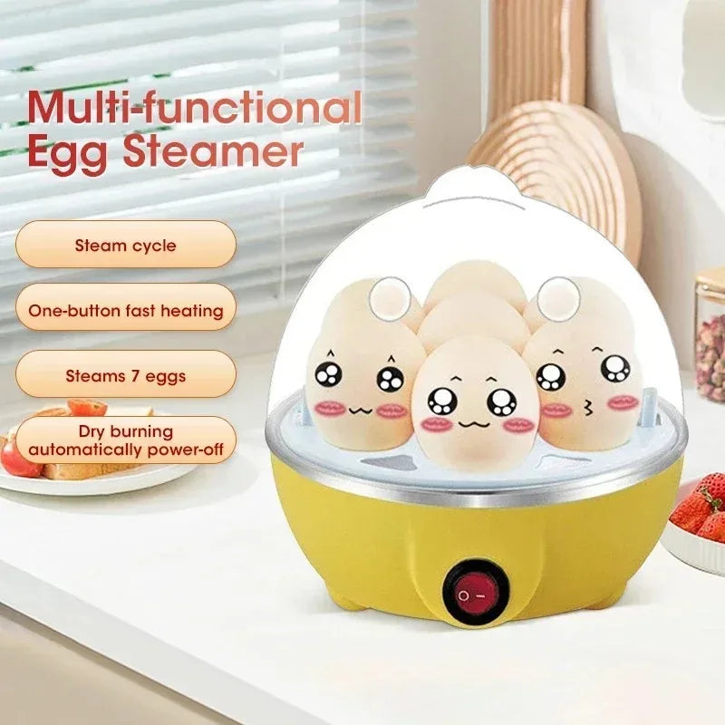 Cocedor Eléctrico de Huevos (hasta 7) — Multifunción para Desayunos