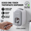 Dispensador Automático de Pasta Dental con Portacepillos