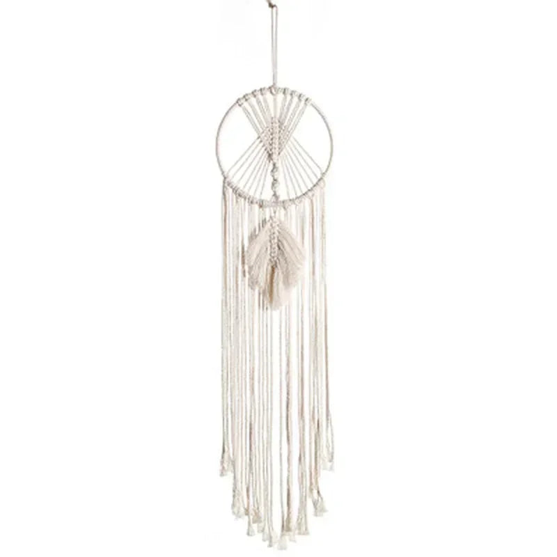 Atrapasueños Macramé Bohemio — Tapiz Decorativo de Pared