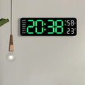 Reloj Despertador Digital LED — Hora, Temperatura y Clima