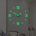 Reloj de Pared 3D Adhesivo Silencioso — Diseño Moderno