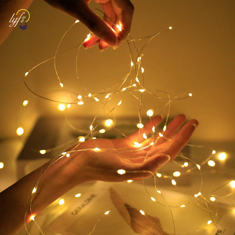 Guirnalda de Fotos con Luces LED